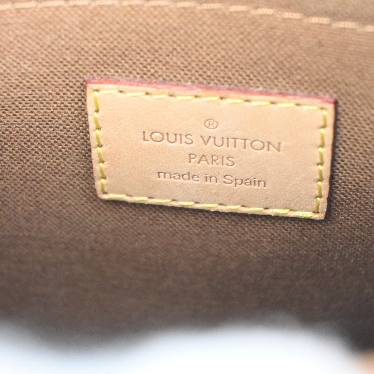 LOUIS VUITTON Odeon PM Shoulder Bag Monogram Leather Brown Spain M56390 95MA030