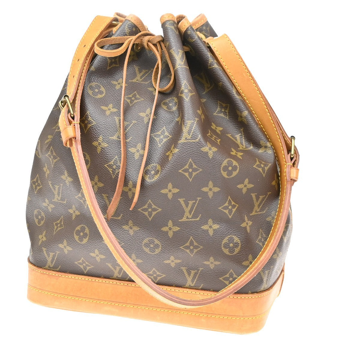 LOUIS VUITTON Noe GM Drawstring Shoulder Bag Monogram Leather BN M42224 15CA930