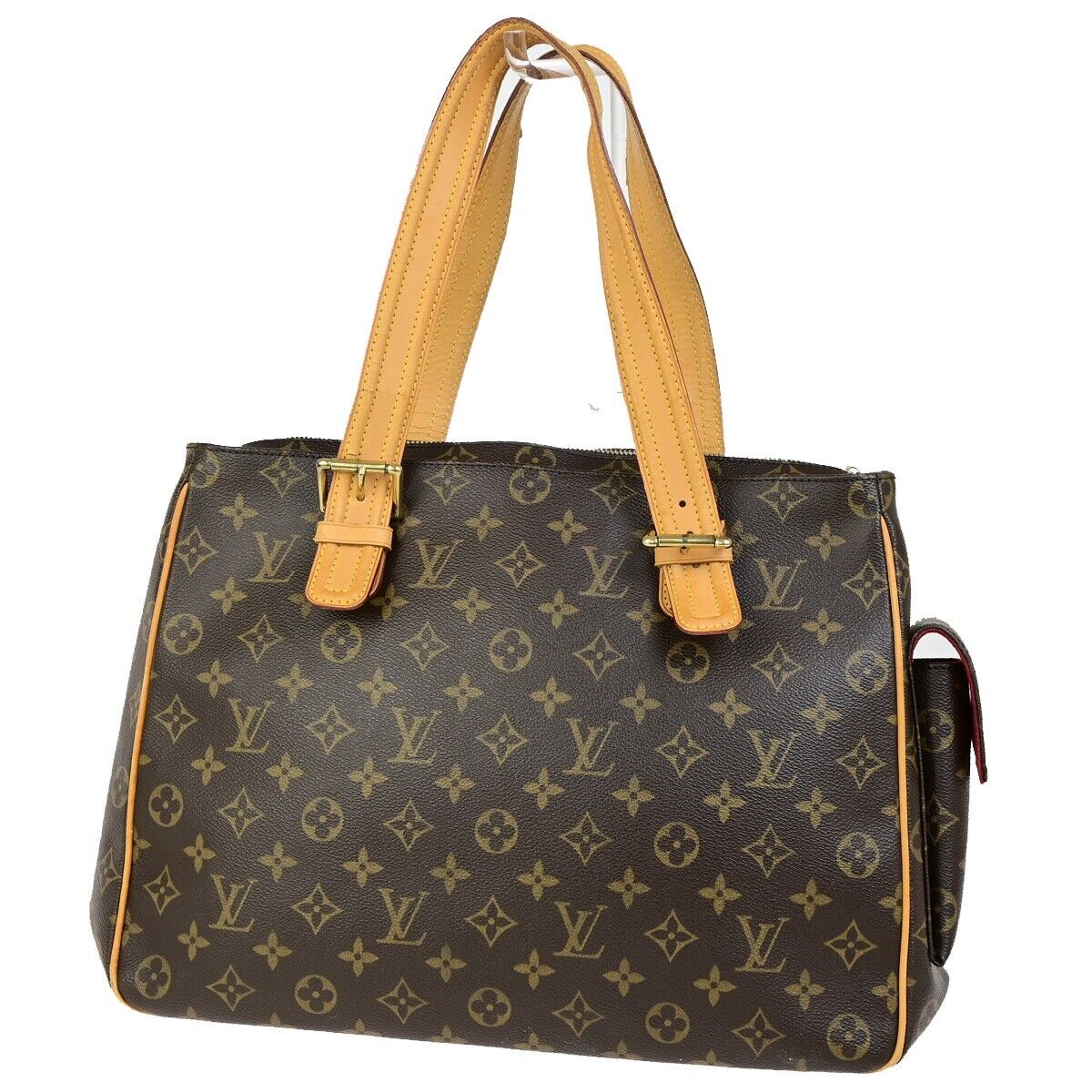 LOUIS VUITTON Multipli Cite Shoulder Bag Monogram Leather Brown M51162 75FB257