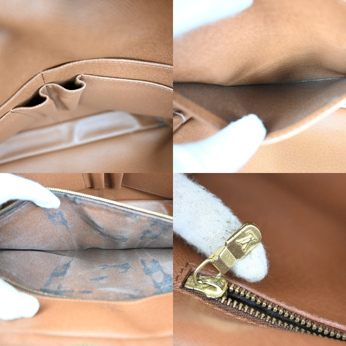 LOUIS VUITTON Porte Documents Voyage Business Hand Bag Monogram M53361 64YH343