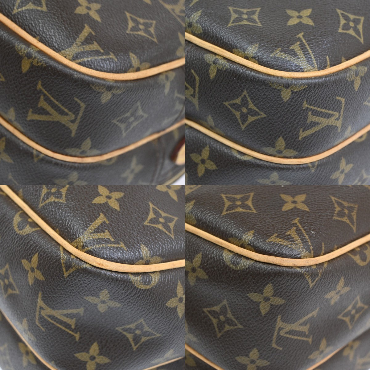 LOUIS VUITTON Reporter Crossbody Shoulder Bag Monogram Leather BN M45254 70CA919
