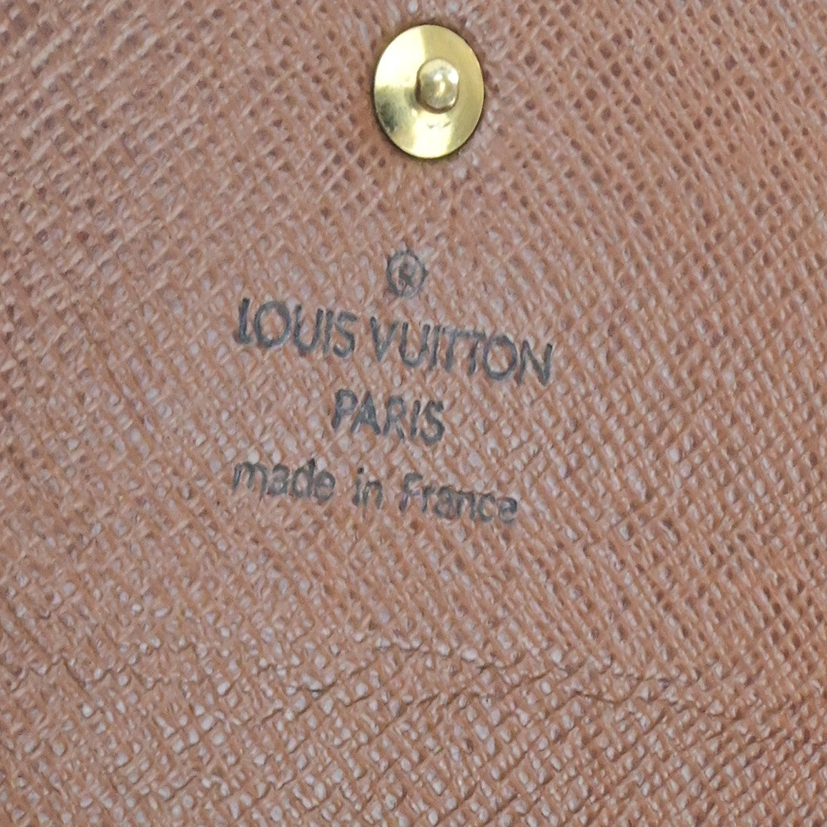 LOUIS VUITTON International Long Trifold Wallet Monogram Leather M61217 68YH185