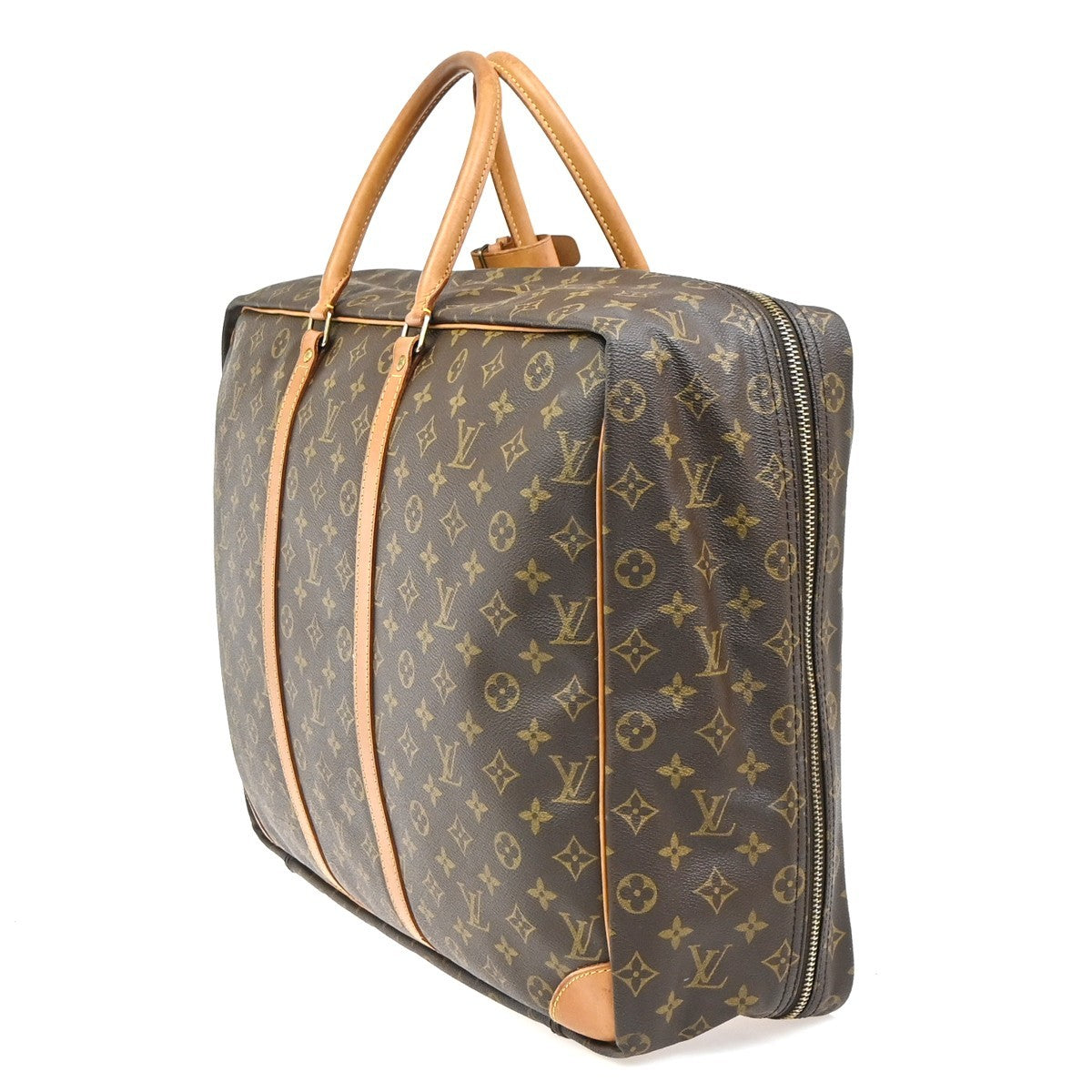 LOUIS VUITTON Sirius 50 Travel Hand Bag Monogram Leather Brown M41406 36YJ161
