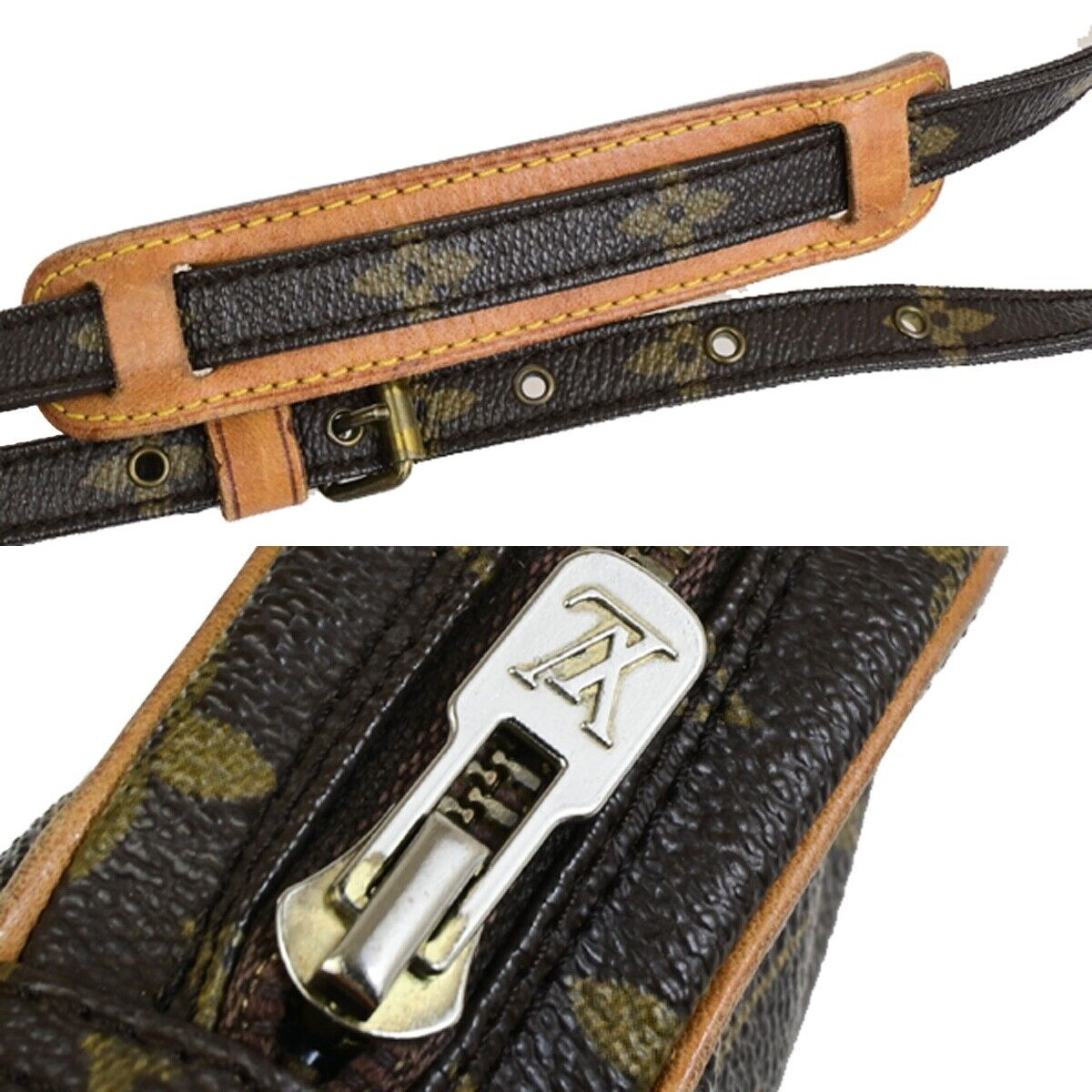 LOUIS VUITTON Mini Danube Shoulder Bag Monogram Leather BN France M45268 86FA339