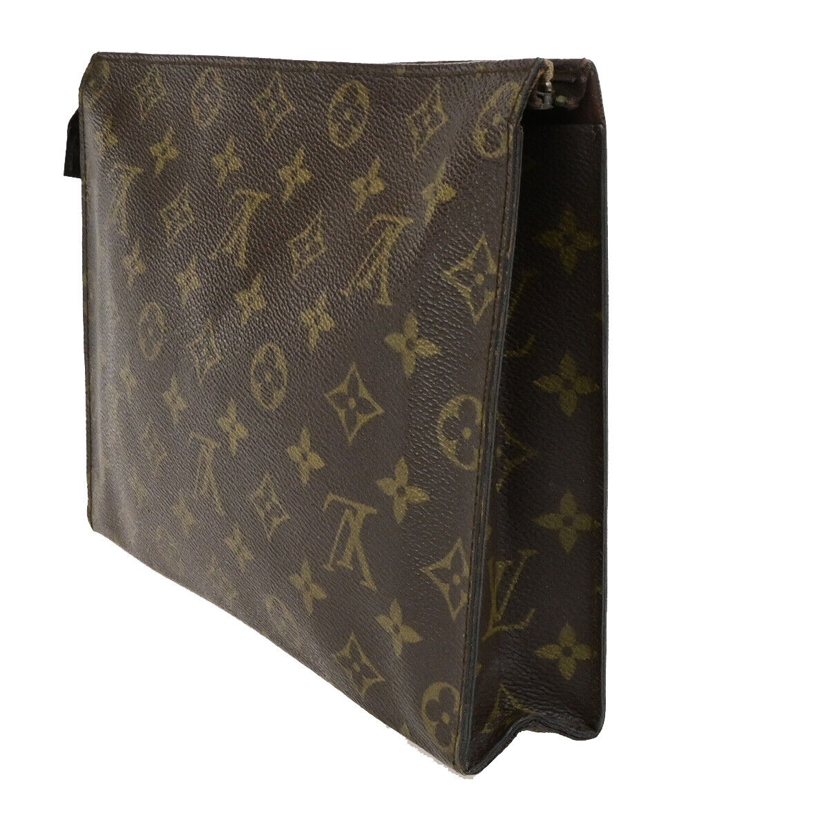 LOUIS VUITTON Poche Toilette 26 Clutch Hand Bag Monogram Leather M47542 05SJ536