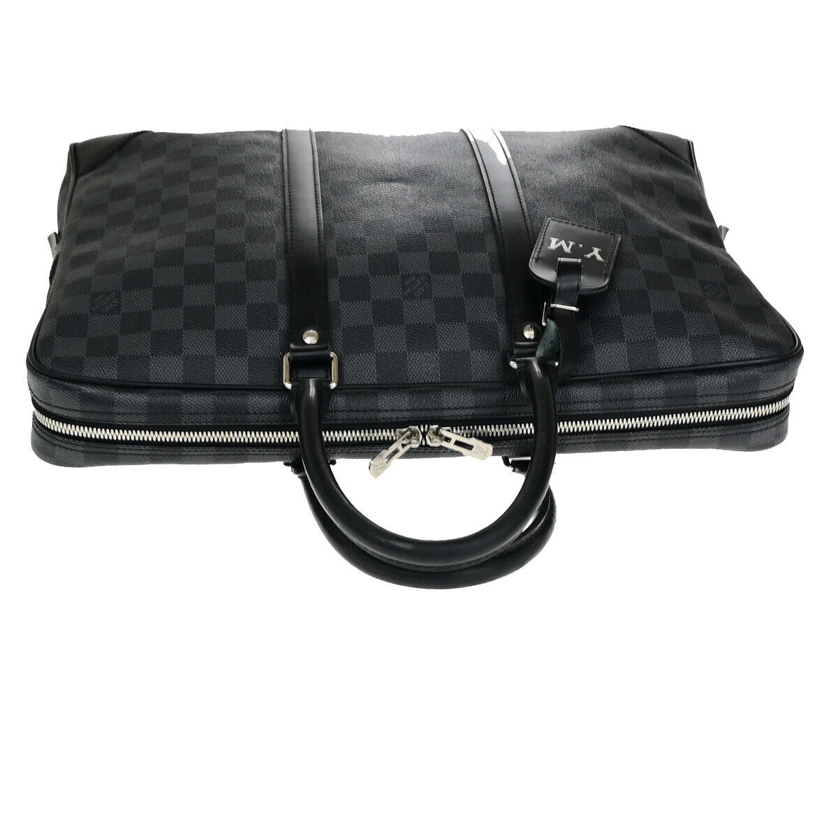 LOUIS VUITTON Porte Documents Voyage Briefcase Hand Bag Graphite N41125 17YF485