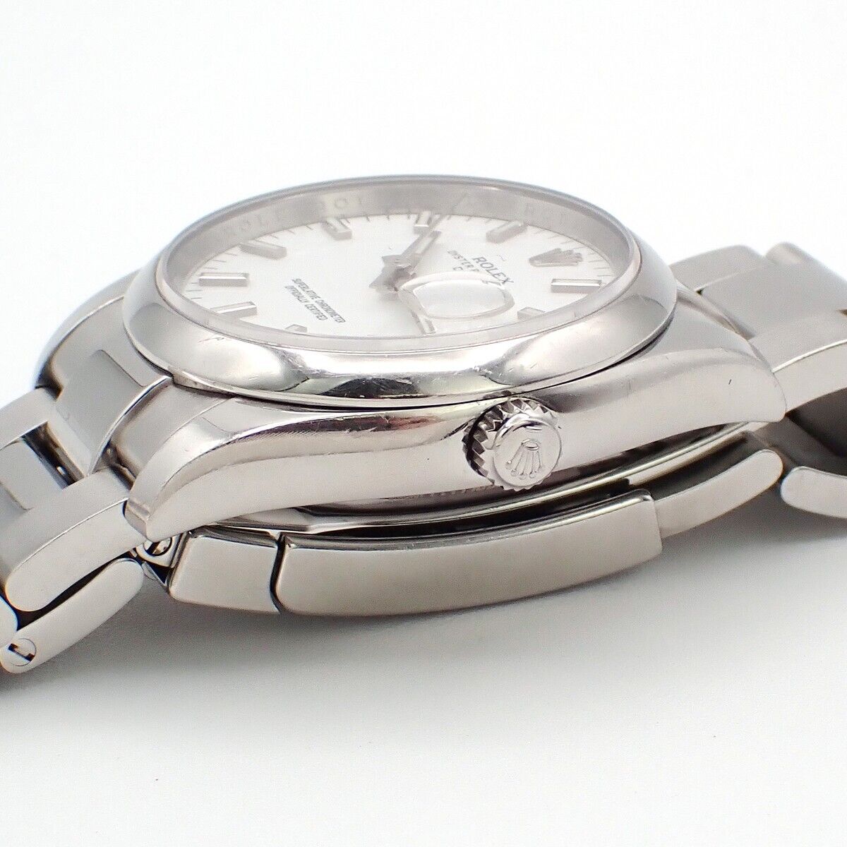 ROLEX Oyster Perpetual Date Watch 115200 Automatic Stainless Steel SR 932RK556