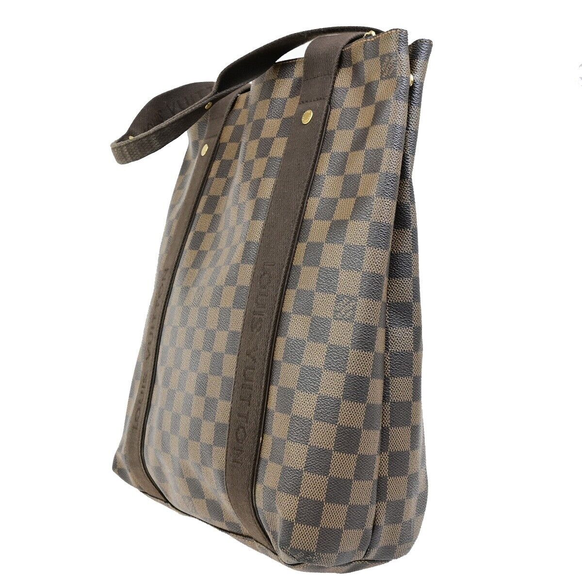 LOUIS VUITTON Cabas Beaubourg Shoulder Bag Damier Ebene Leather N52006 25EC977
