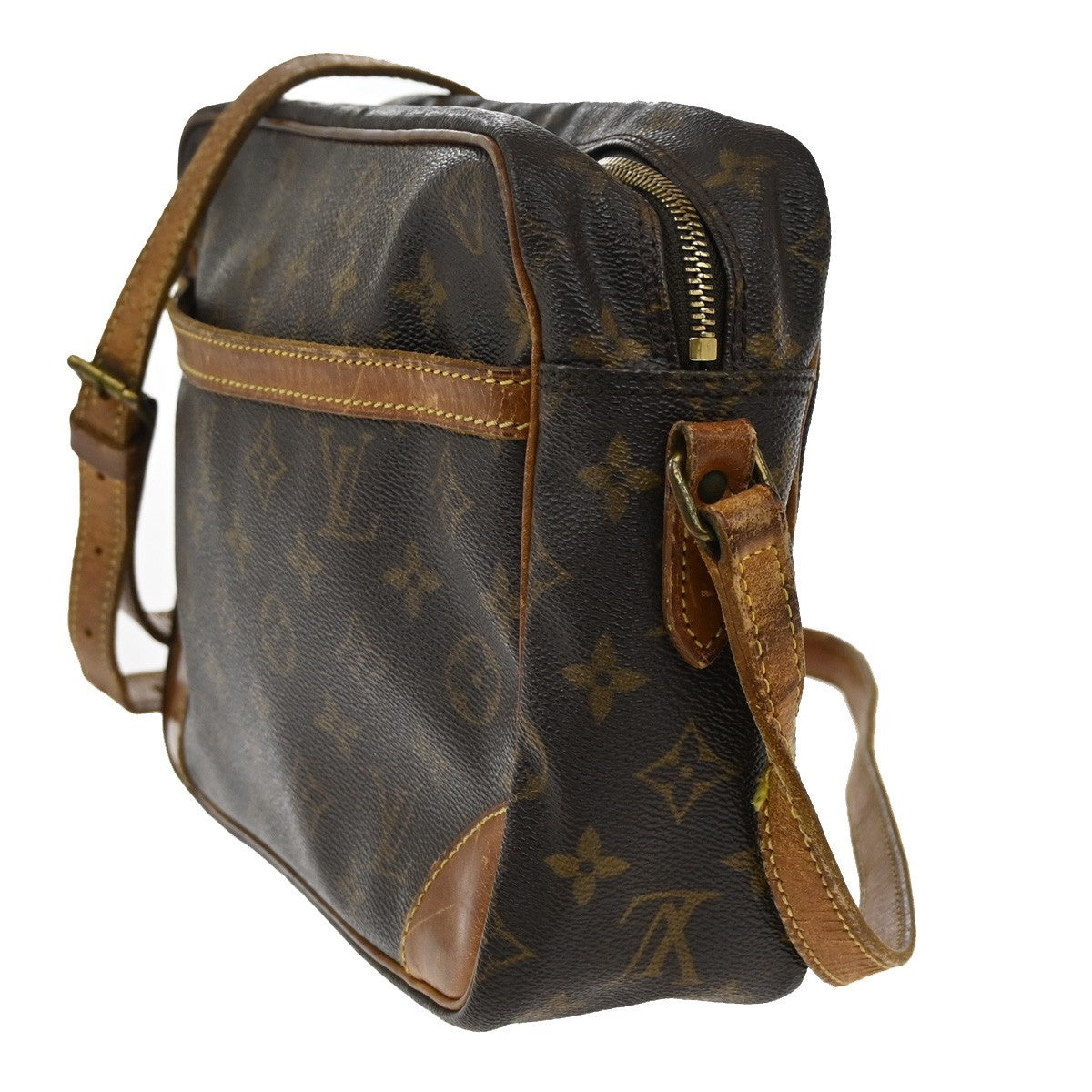LOUIS VUITTON Trocadero 30 Shoulder Bag Monogram Leather Brown M51272 61CA291