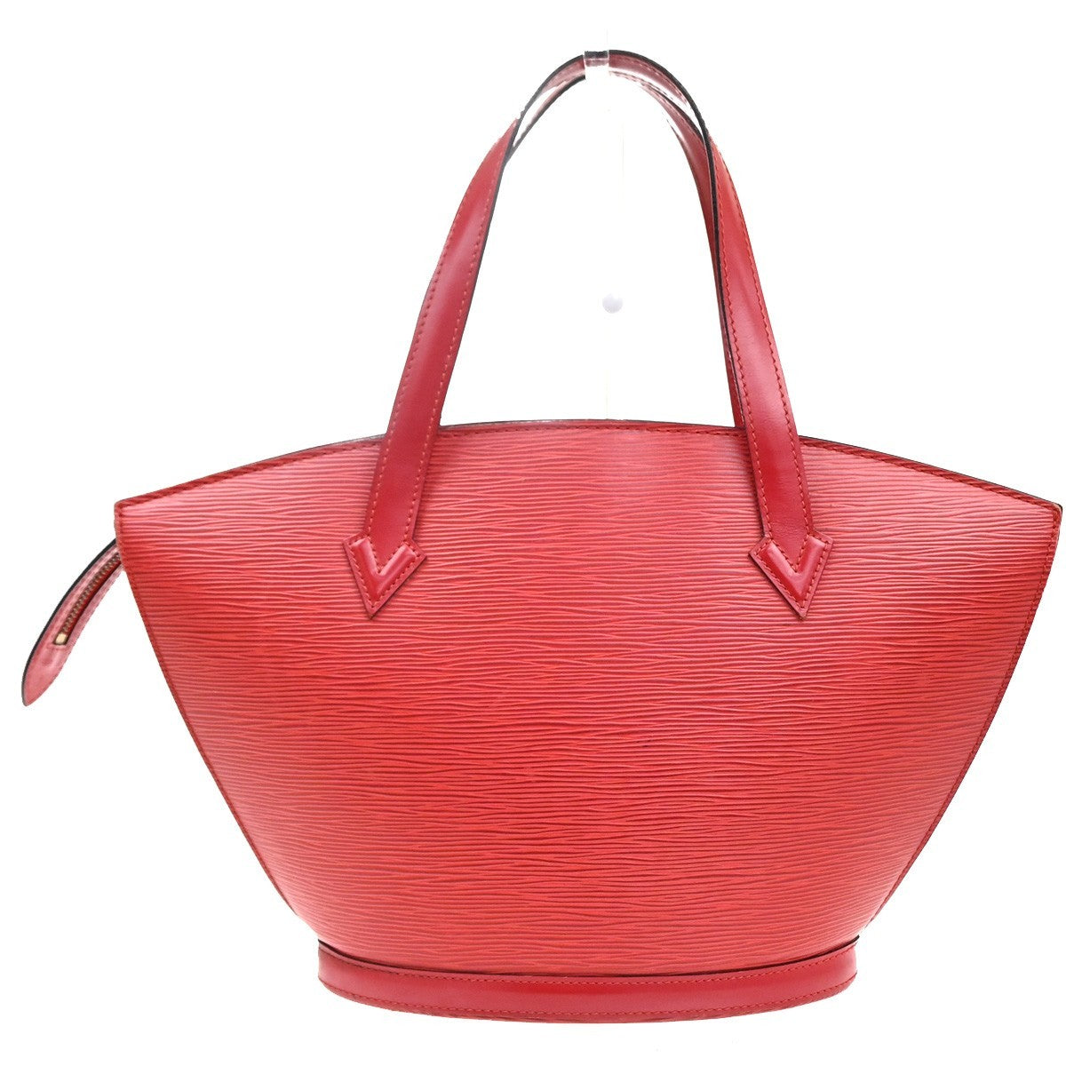 LOUIS VUITTON LV Saint Jacques PM Hand Bag Epi Leather Red France M52277 86YJ145