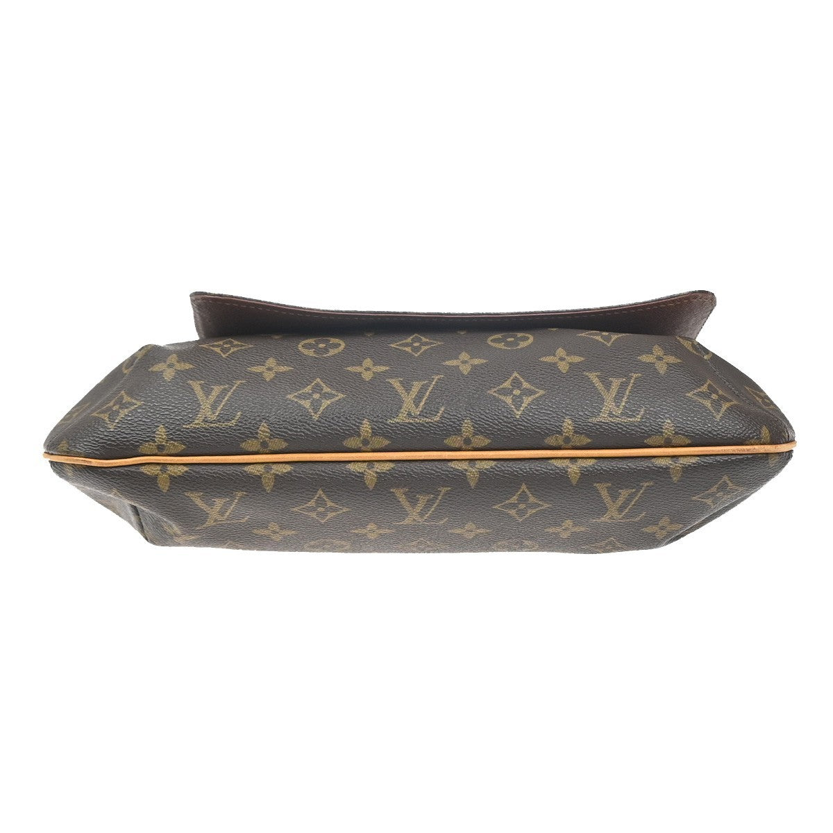 LOUIS VUITTON Musette Shoulder Bag Monogram Leather Brown France M51256 79KC804