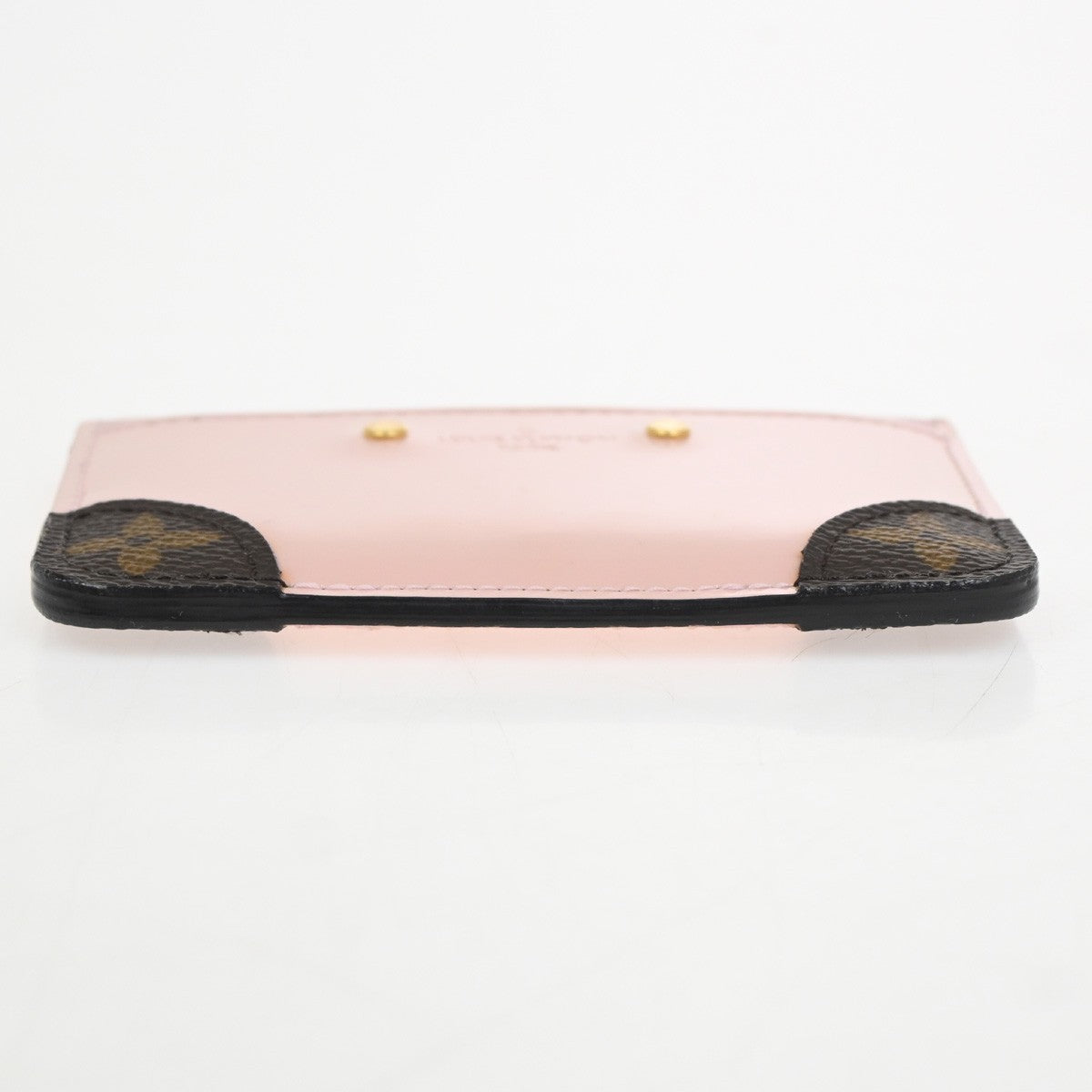 LOUIS VUITTON Porte Cartes Simple Card  Case Monogram Vernis PK M63855 36RL961