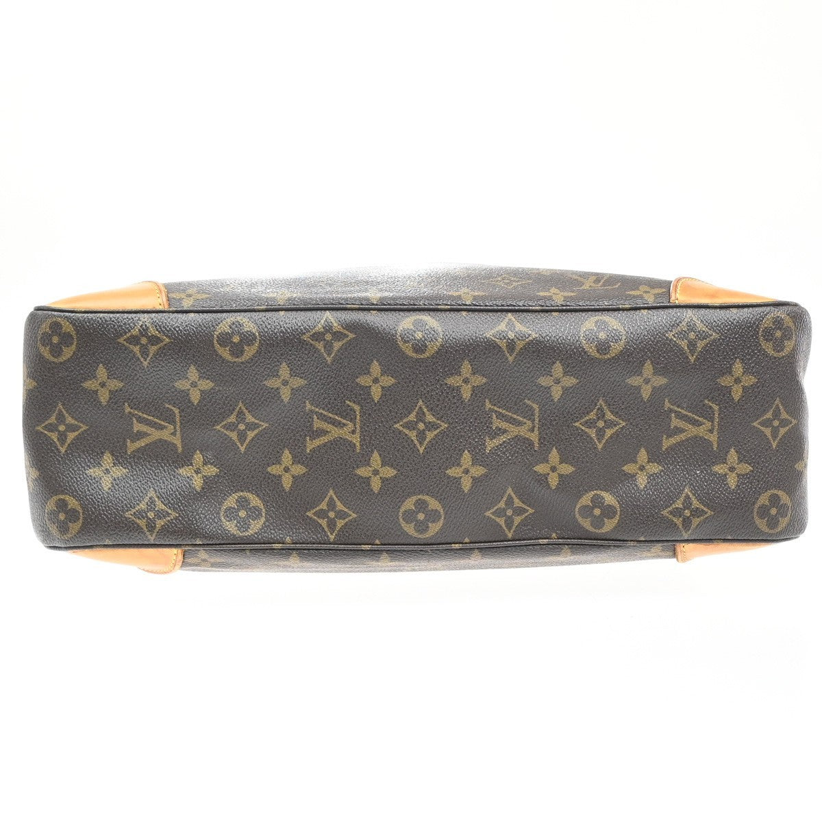 LOUIS VUITTON Boulogne 35 Shoulder Bag Monogram Leather Brown M51260 82KC655