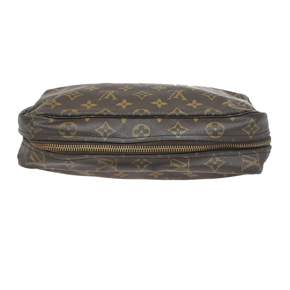 LOUIS VUITTON Trousse Toilette 28 Clutch Hand Bag Monogram Brown M47522 62AA215