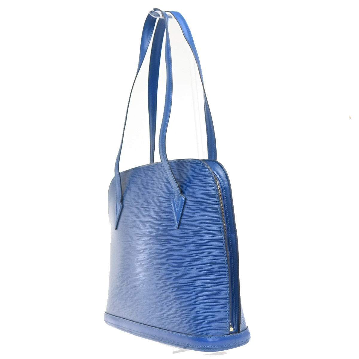 LOUIS VUITTON LV Lussac Shoulder Bag Epi Leather Blue France M52285 80MA281