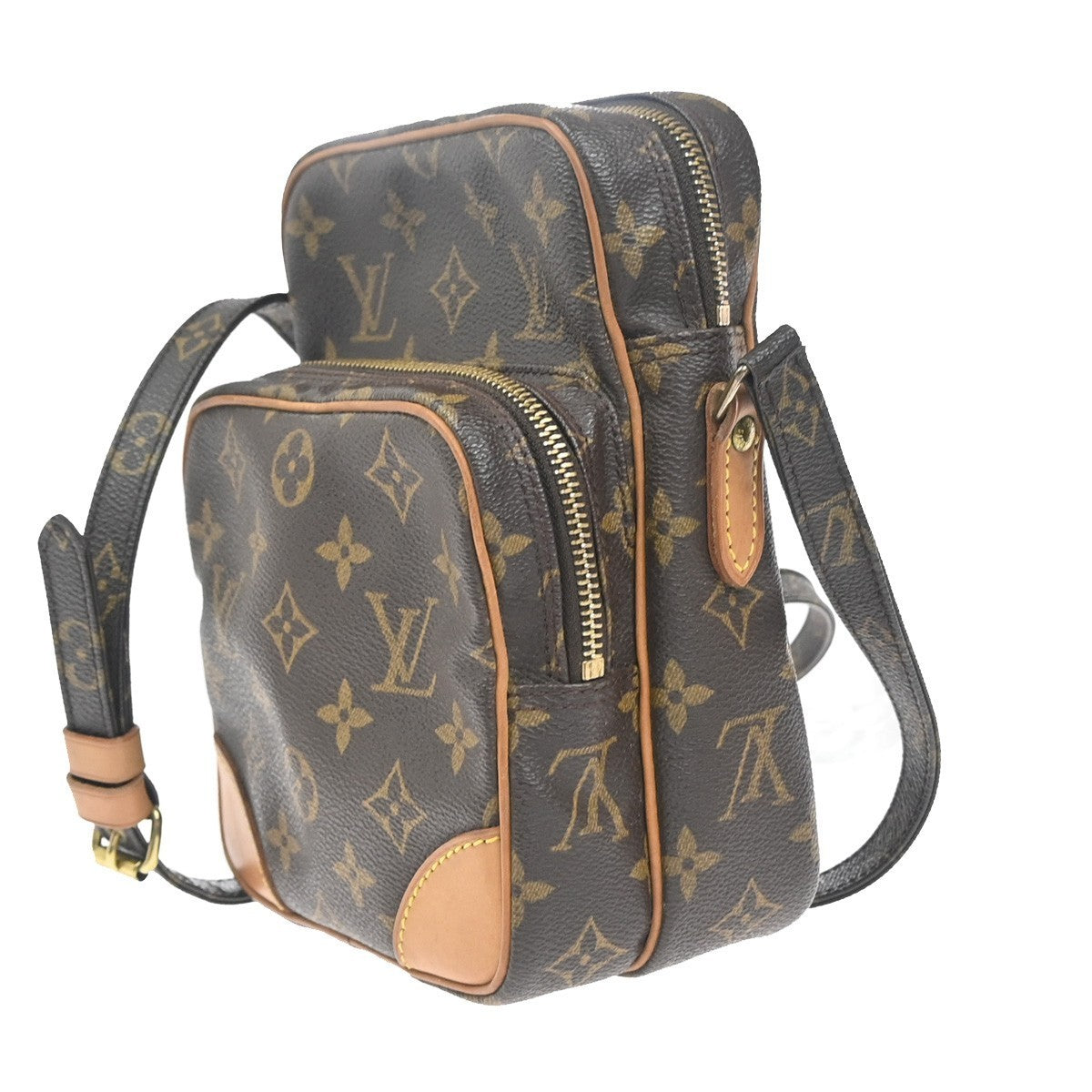 LOUIS VUITTON Amazon Crossbody Shoulder Bag Monogram Leather BN M45236 89KC616