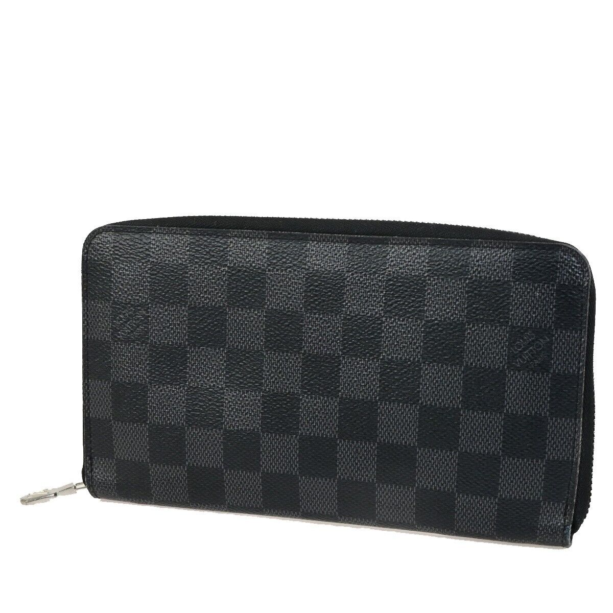 LOUIS VUITTON Zippy Organizer NM Long Wallet Damier Graphite BK N60111 36KA439
