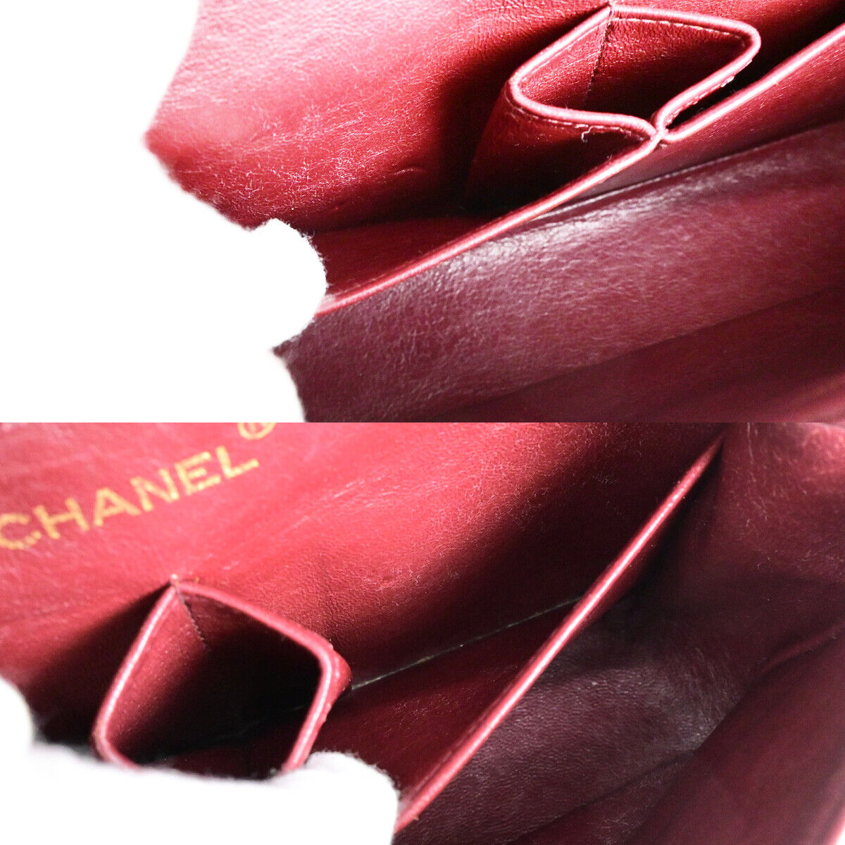 CHANEL CC Matelasse 23 Double Flap Chain Shoulder Bag Leather Black GHW 807RK150