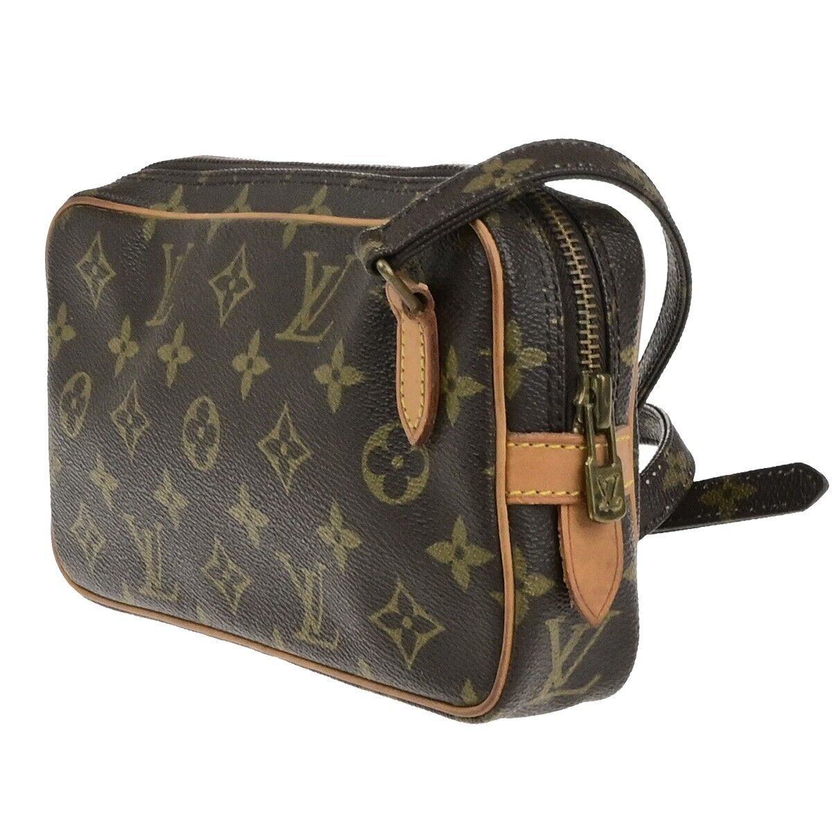 LOUIS VUITTON Marly Bandouliere Shoulder Bag Monogram Leather BN M51828 32ED228
