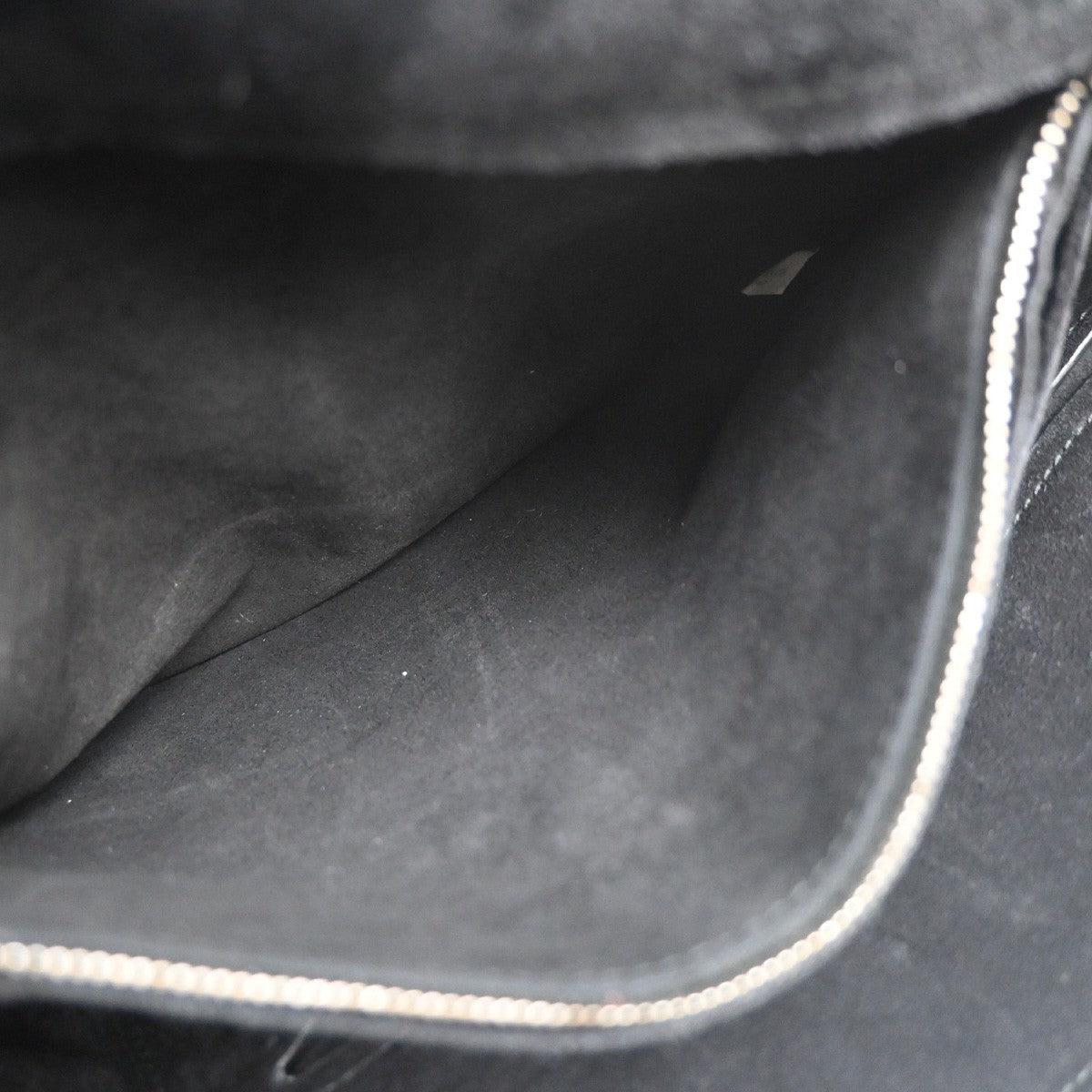 BOTTEGA VENETA Logo Shoulder Tote Bag Embossing Leather Black Italy 75KP333