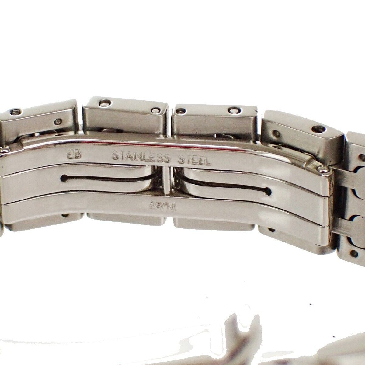 HERMES H Wrist Watch HH1.210 Quartz Stainless Steel Silver Orange 41LC293