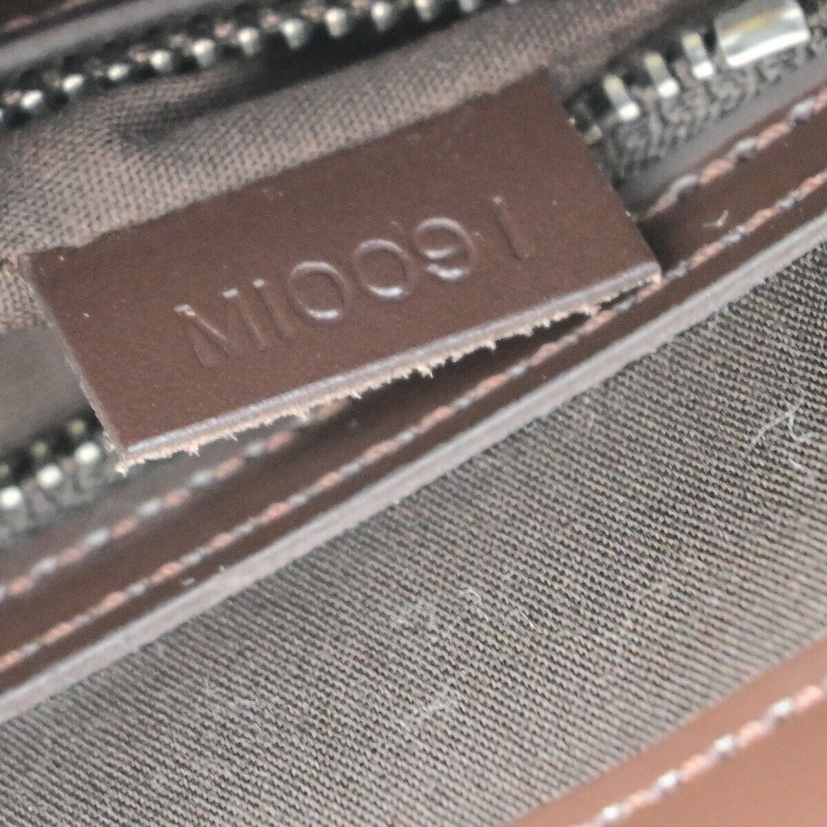 LOUIS VUITTON Logo Saint Tropez Shoulder Bag Epi Leather Brown M5246D 79RK721