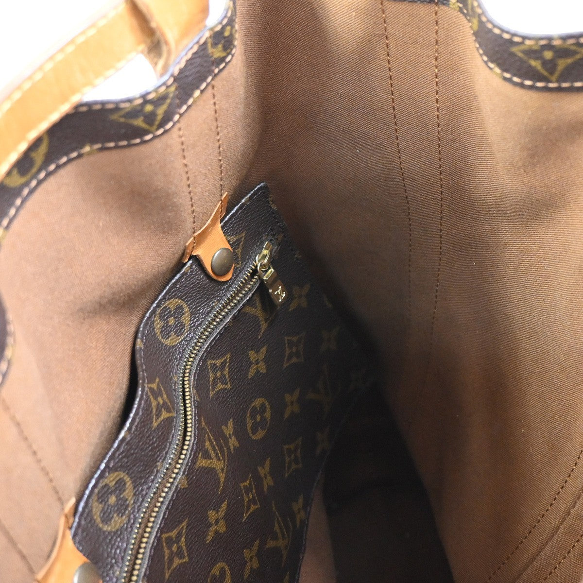 LOUIS VUITTON LV Randonnee GM Shoulder Bag Monogram Leather Brown M42244 85KC610