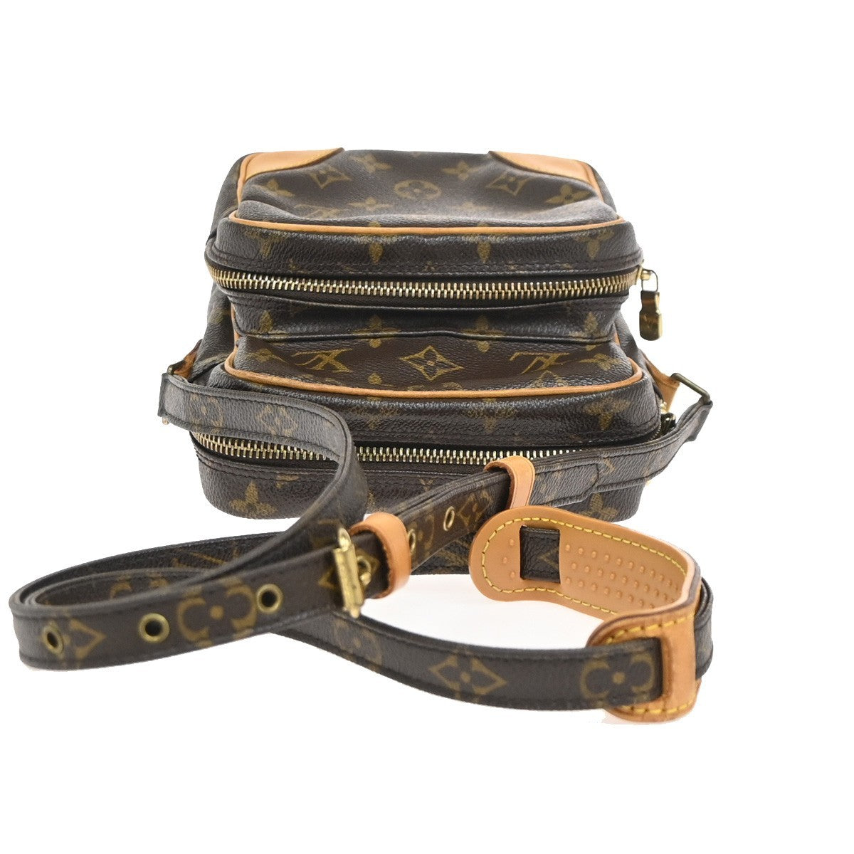 LOUIS VUITTON Amazon Crossbody Shoulder Bag Monogram Leather BN M45236 72KD017