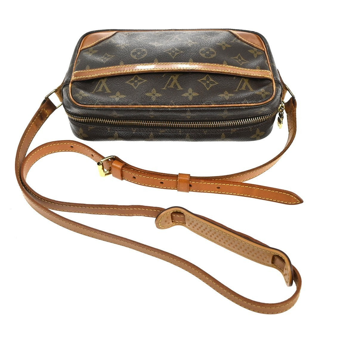 LOUIS VUITTON Trocadero 24 Shoulder Bag Monogram Leather Brown M51276 34KC206