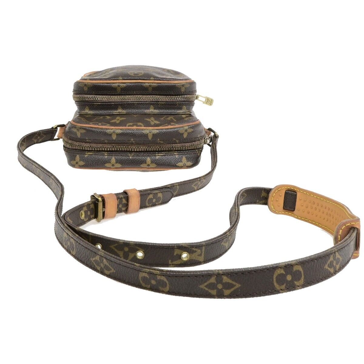 LOUIS VUITTON Amazon Crossbody Shoulder Bag Monogram Leather BN M45236 31FB530