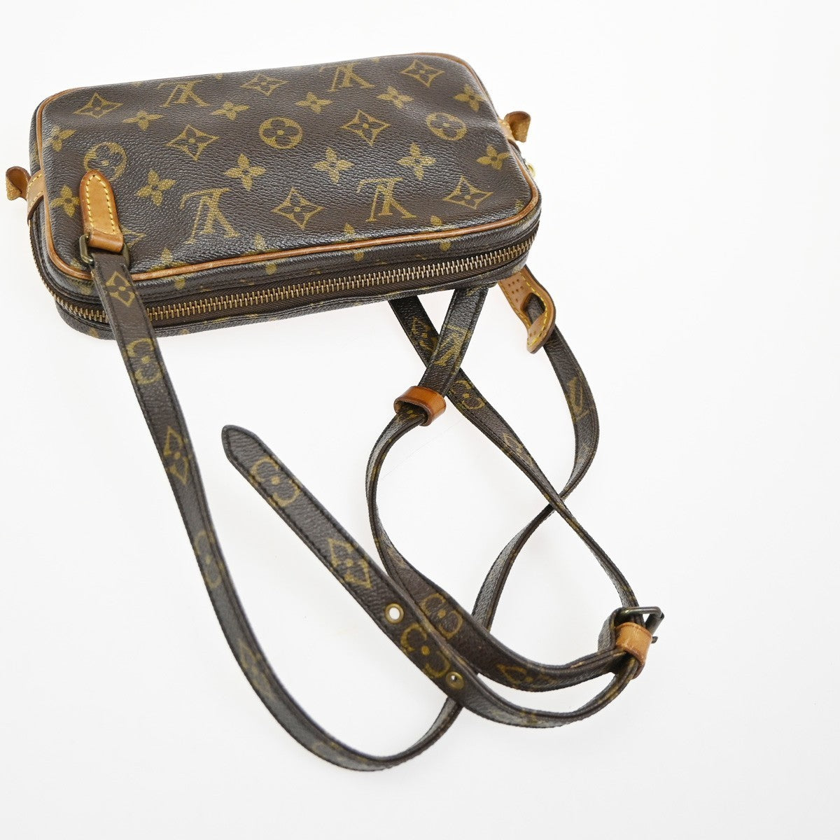 LOUIS VUITTON Marly Bandouliere Shoulder Bag Monogram Leather BN M51828 85TA494