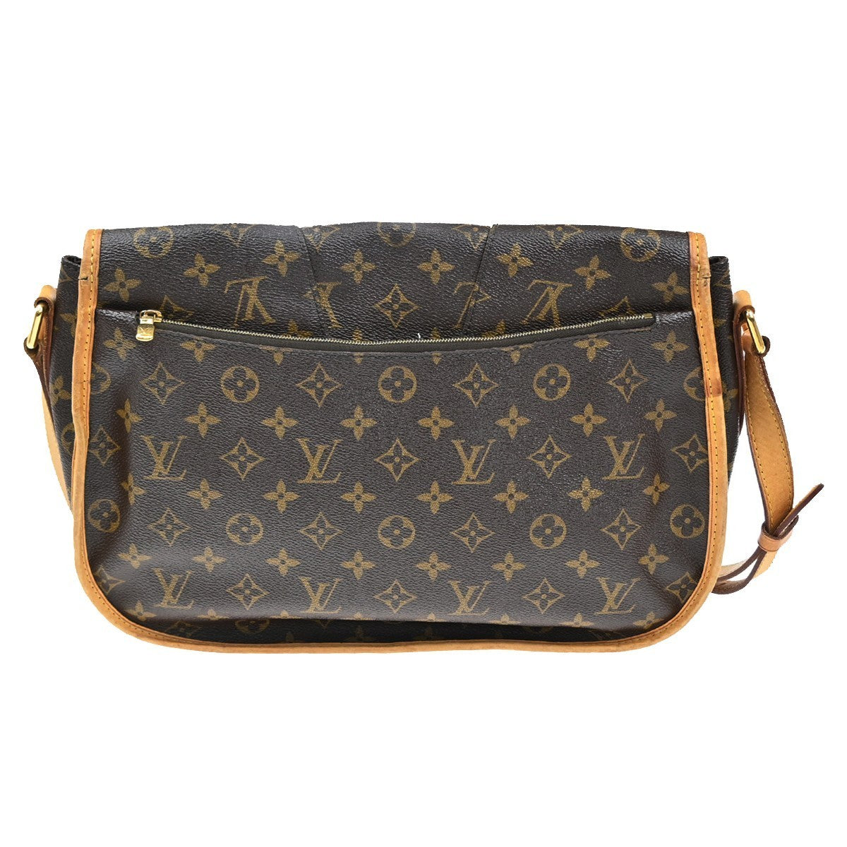 LOUIS VUITTON Menilmontant MM Shoulder Bag Monogram Leather BN M40473 73KC138