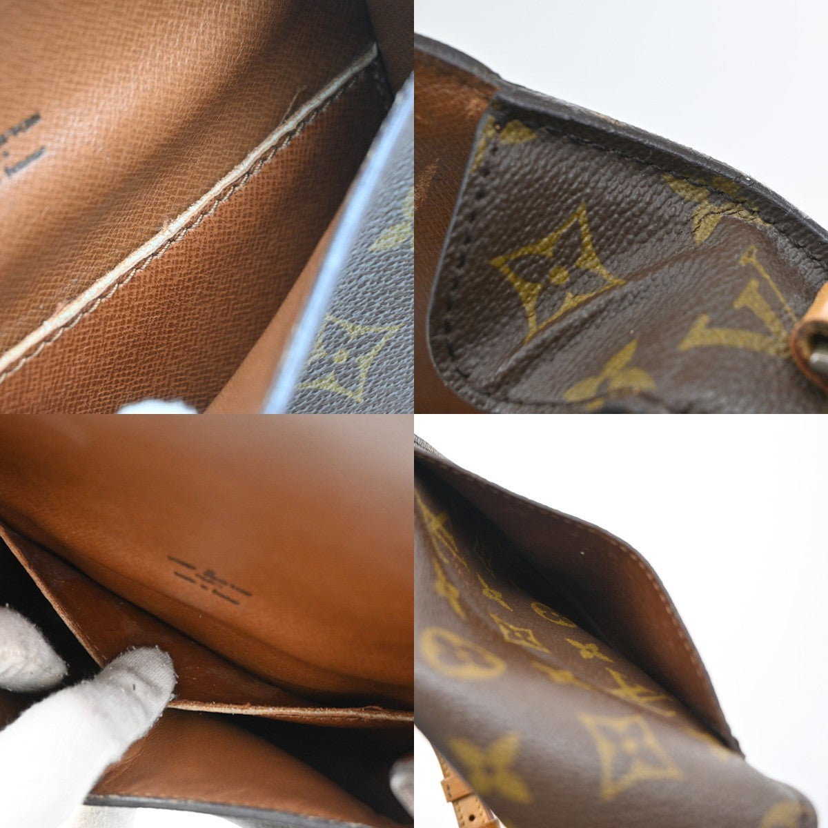 LOUIS VUITTON Mini Saint Cloud Shoulder Bag Monogram Leather BN M51244 35KP298