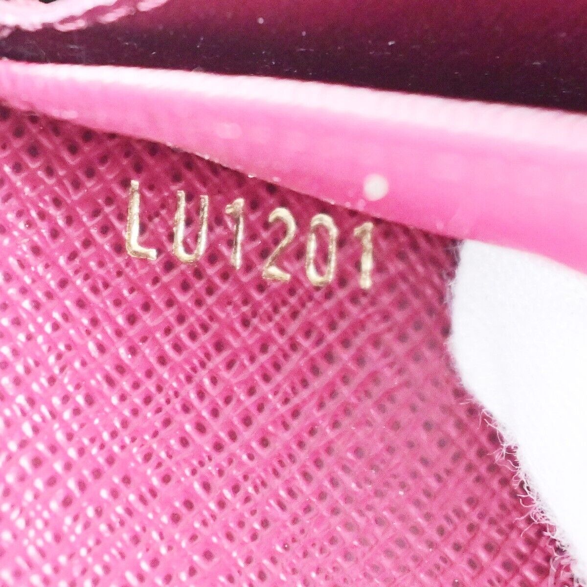 LOUIS VUITTON Zippy Long Wallet Monogram Leather Brown Fuchsia M41895 10EB840