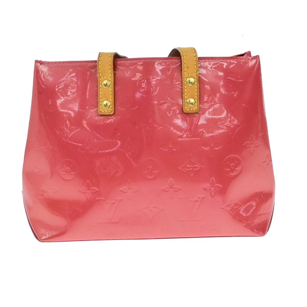 LOUIS VUITTON Read PM Hand Bag Monogram Vernis Patent Leather PK M9132F 09ED970