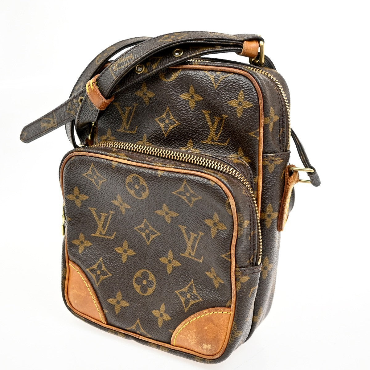 LOUIS VUITTON Amazon Crossbody Shoulder Bag Monogram Leather BN M45236 37CA489