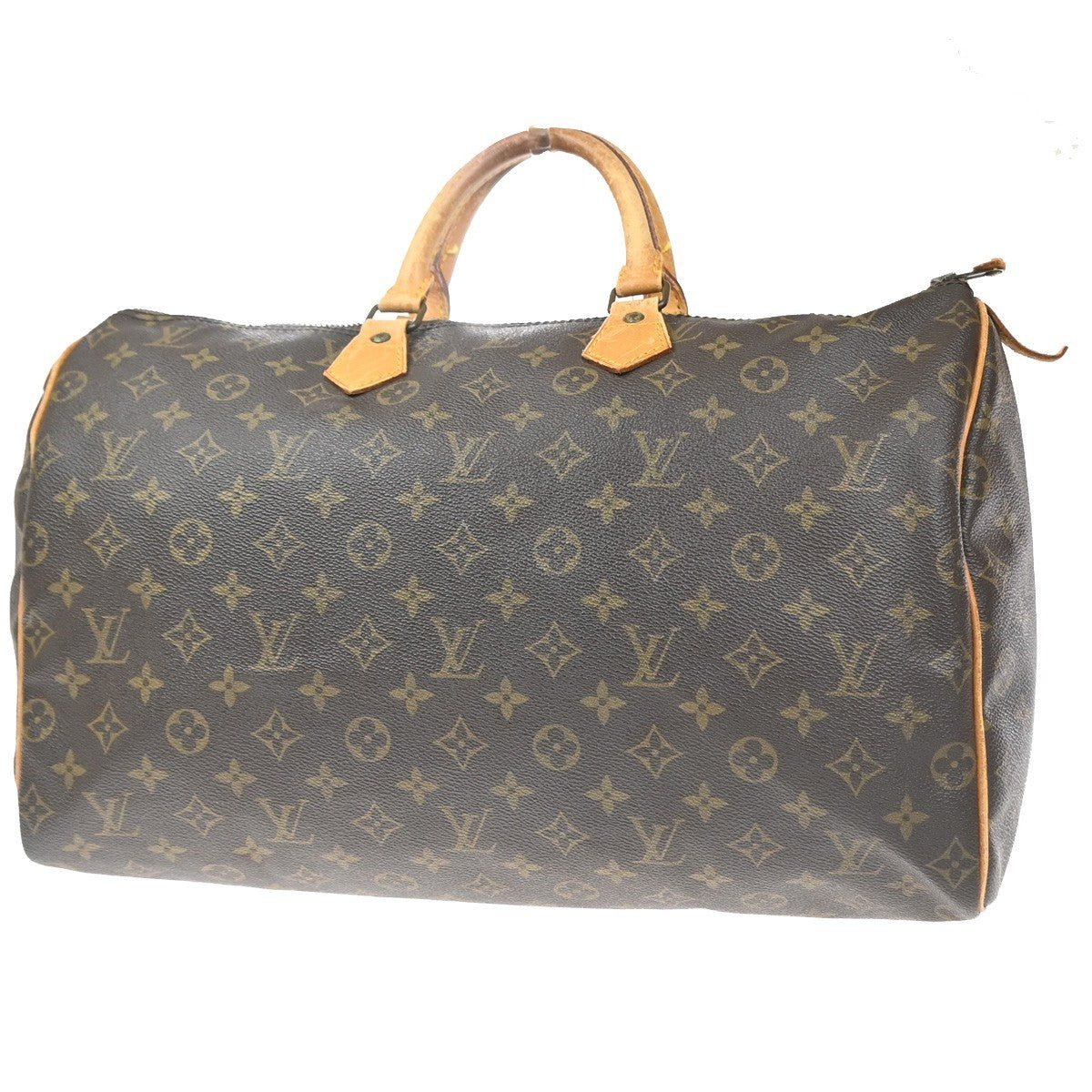 LOUIS VUITTON Speedy 40 Travel Hand Bag Monogram Leather Brown M41522 72MA515