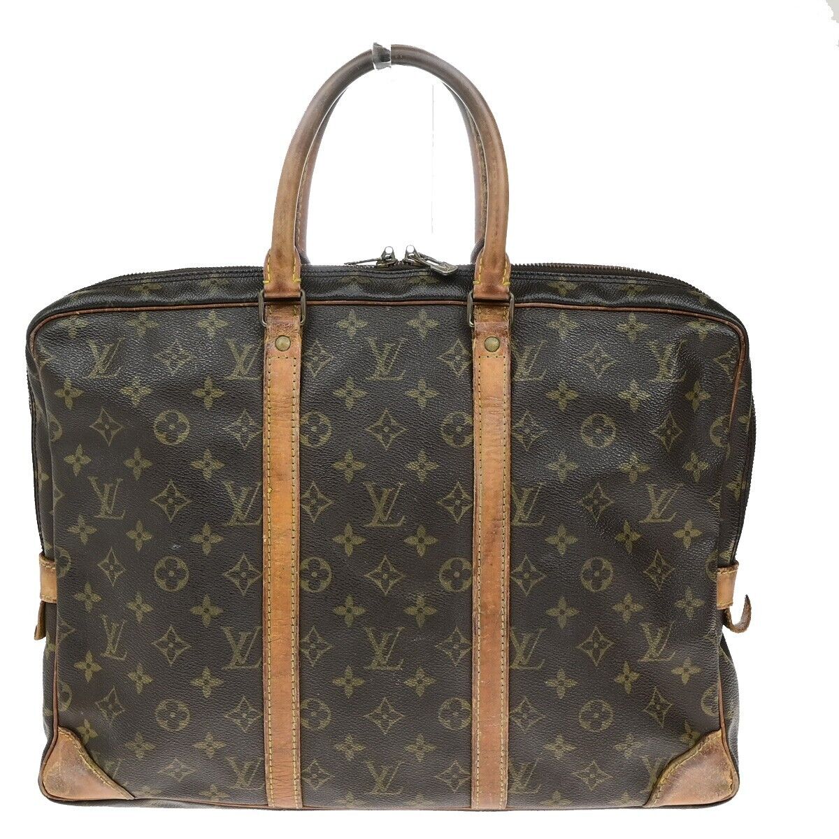 LOUIS VUITTON Porte Documents Voyage Briefcase Hand Bag Monogram M53361 04EE002