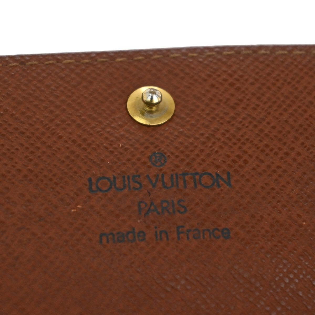 LOUIS VUITTON Porte Monnaie Credit Long Wallet Monogram Leather M61725 04EE178