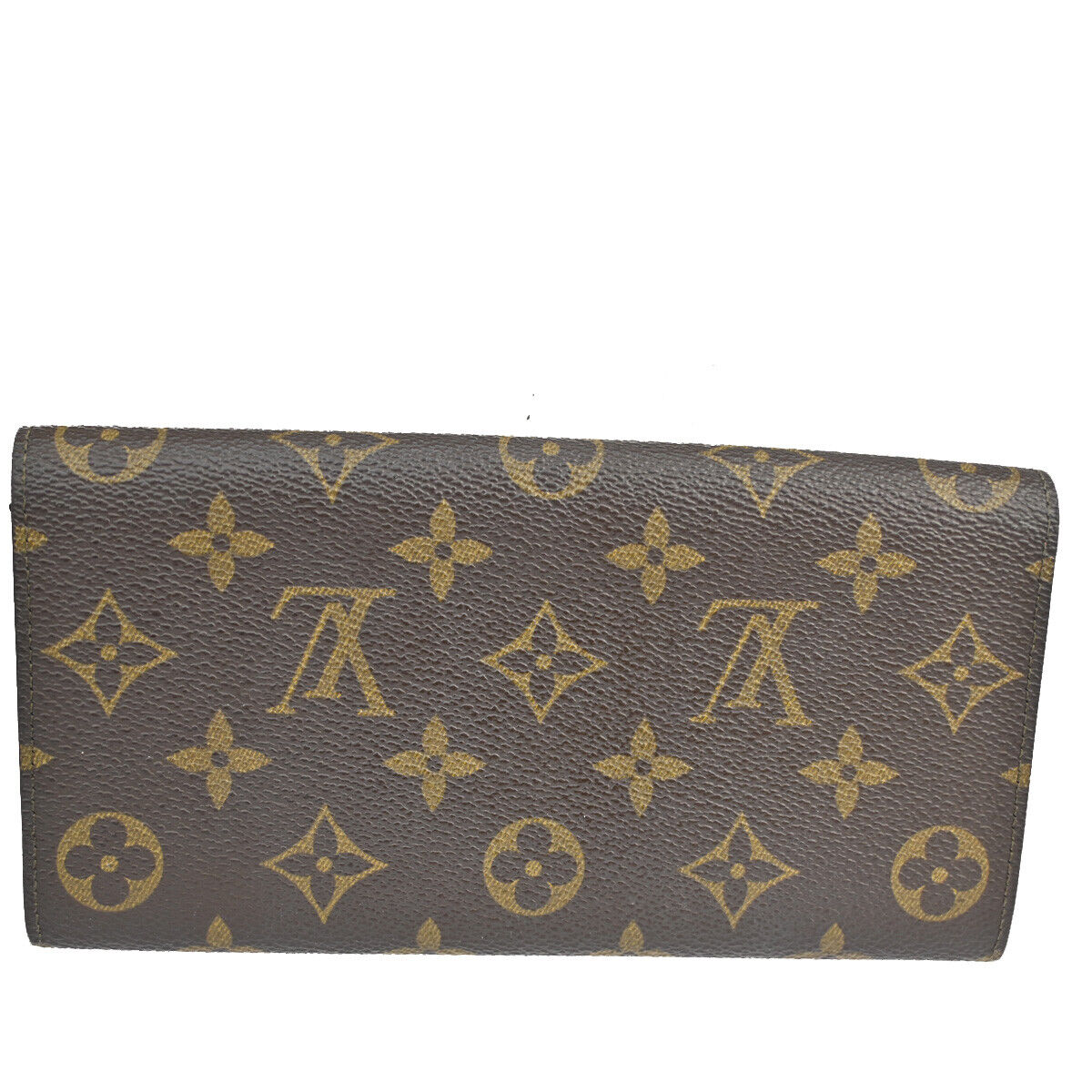 LOUIS VUITTON Porte Monnaie Credit Bifold Wallet Monogram Leather M61724 02YE304