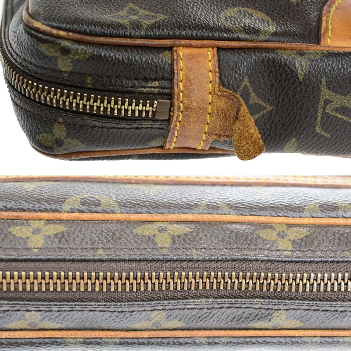 LOUIS VUITTON Marly Dragonne GM Clutch Hand Bag Monogram Brown M51825 64FA724