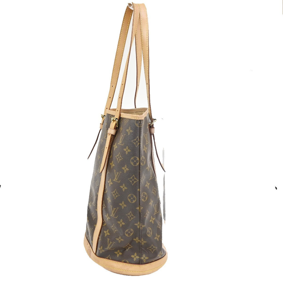 LOUIS VUITTON BUCKET GM Shoulder Tote Bag Monogram Leather BN USA M42236 66CA674