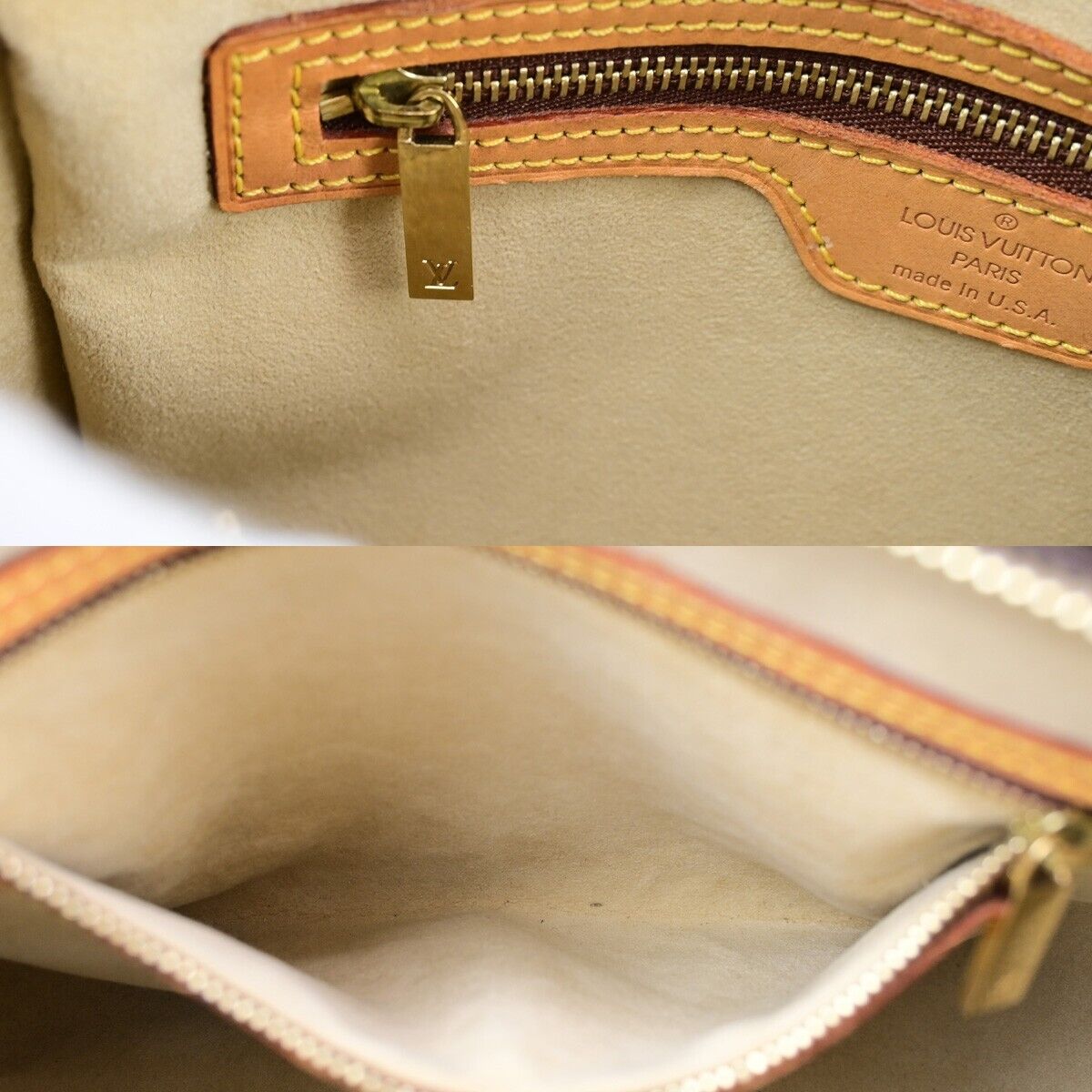 LOUIS VUITTON Looping MM Shoulder Bag Monogram Leather BN France M51146 77ED087
