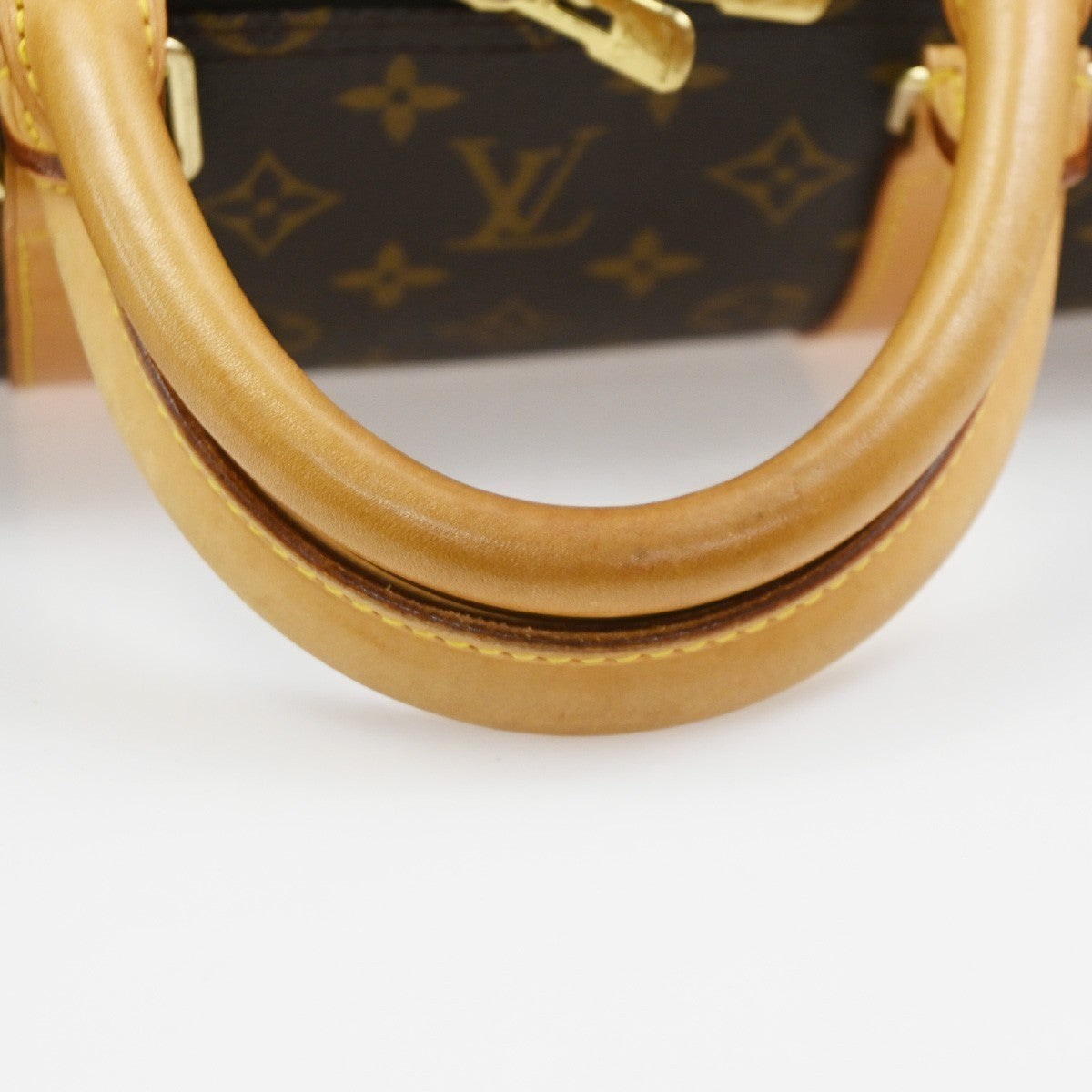 LOUIS VUITTON Keepall 55 Travel Hand Bag Monogram Leather Brown M41424 59PA048