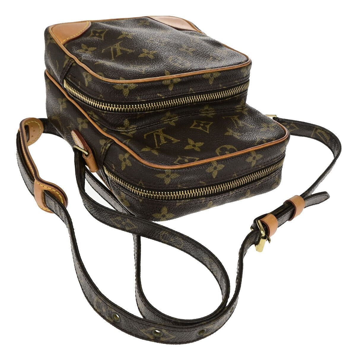 LOUIS VUITTON Amazon Crossbody Shoulder Bag Monogram Leather BN M45236 89SJ516