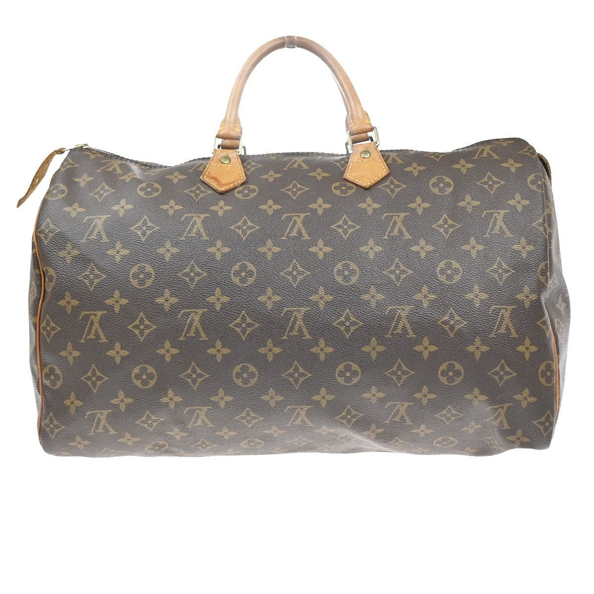 LOUIS VUITTON Speedy 40 Travel Hand Bag Monogram Leather Brown M41522 76KC817