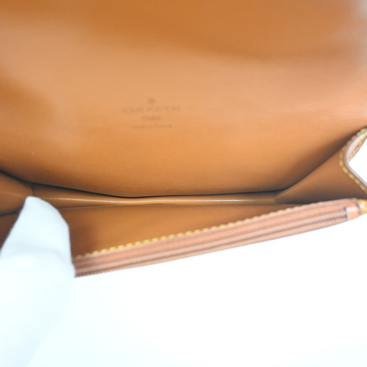 LOUIS VUITTON Santur Tilsit Bum Bag Epi Leather 85/34 Brown GHW M52603 33ZA333
