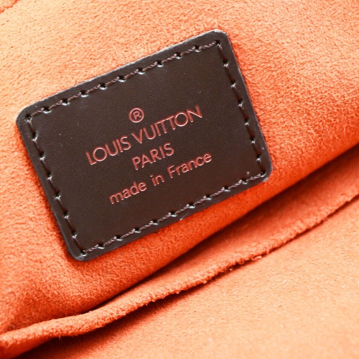 LOUIS VUITTON Ipanema GM Shoulder Bag Damier Ebene Leather Brown N51292 37EC922