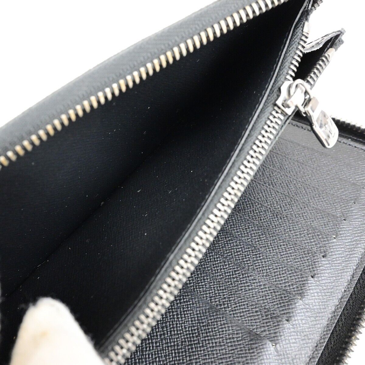 LOUIS VUITTON Zippy Wallet Vertical Monogram Eclipse Leather BK M62295 30EB841