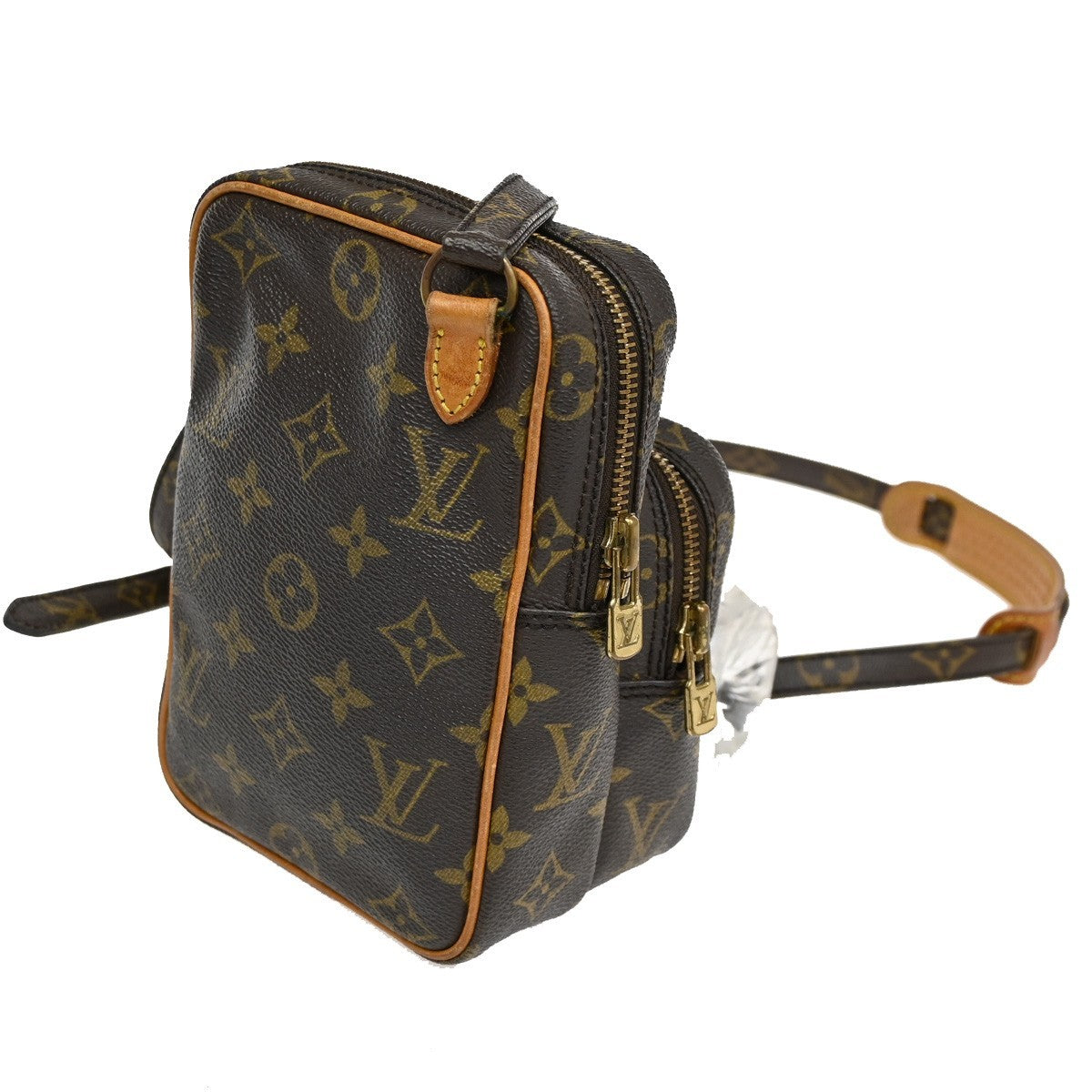 LOUIS VUITTON Mini Amazon Shoulder Bag Monogram Leather Brown M45238 70KB536